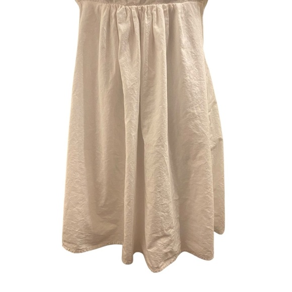 Urban Outfitters Baby Doll Casual White Mini Dress w/Ruffle Sleeves SZ M - Picture 11 of 14